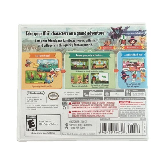 Miitopia Nintendo 3DS, 2017 - Tested Working - Picture 2 of 14
